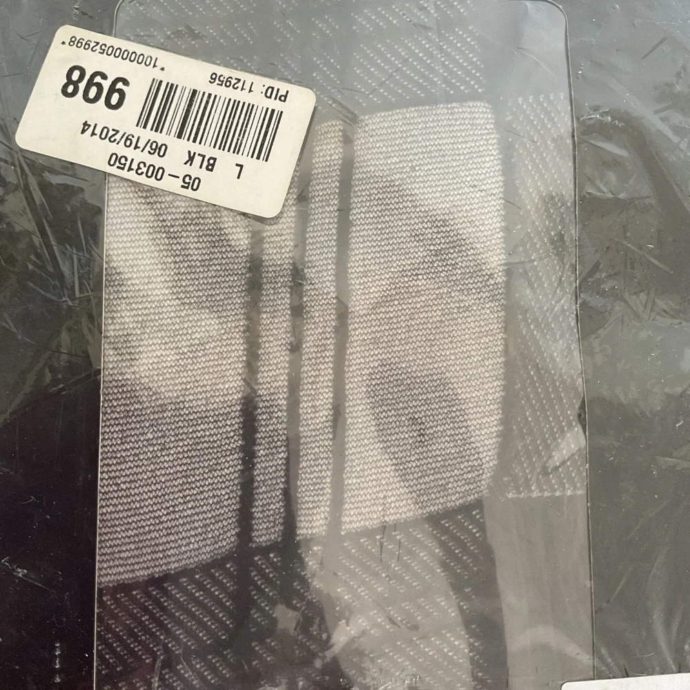 Pamela Mann Silky Cygnus Plaid Tights size large NWT
